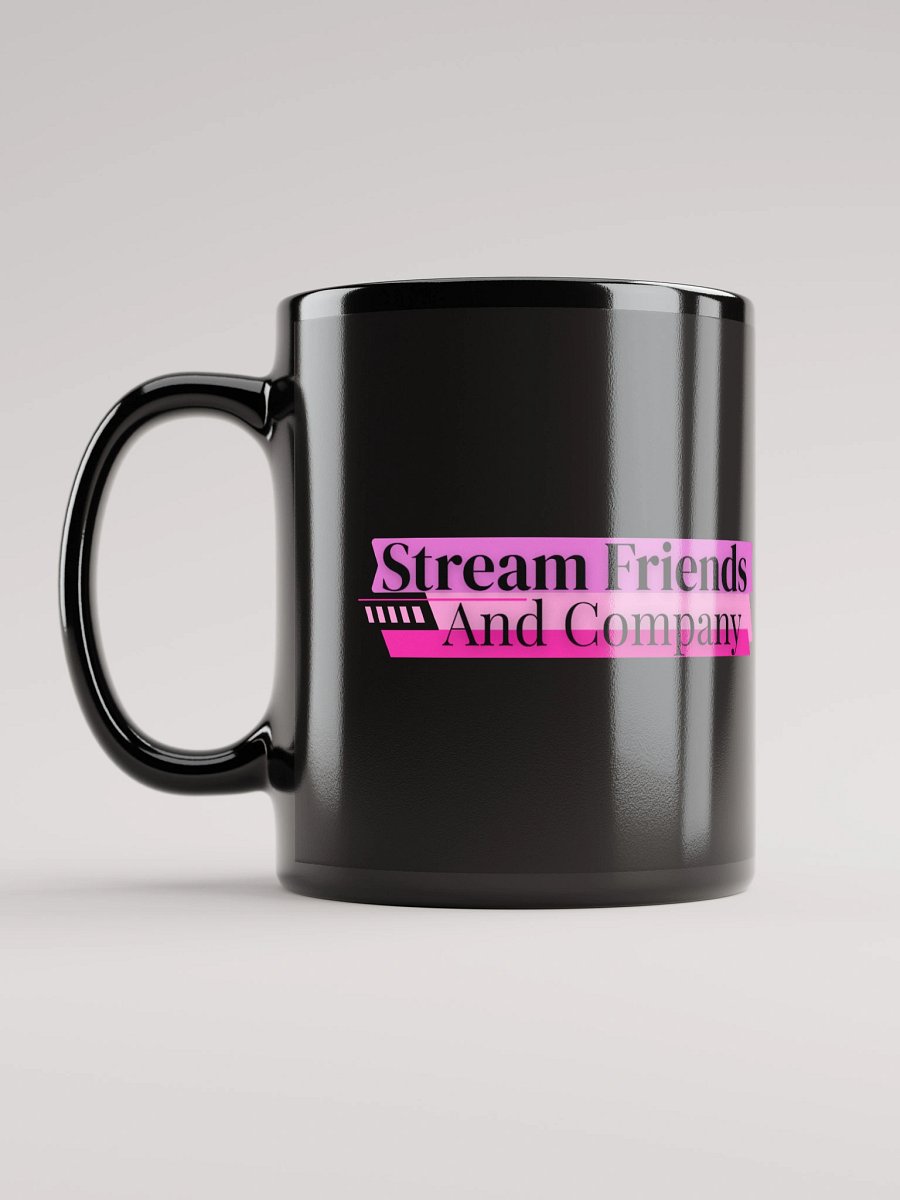 The Stream Friends And Company Black Mug product image (11)