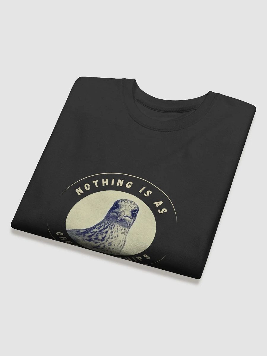 Gavin the Gull - Nothing is as Cheap as Chips Cotton Sweatshirt in dark colours product image (16)