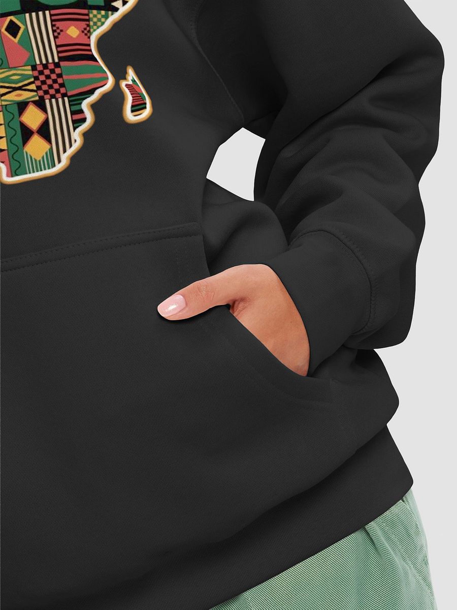 African King Kente Print Pattern Map of Africa Hoodie product image (61)