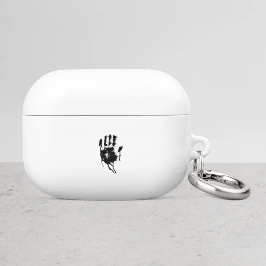 Waargebeurd Logo Airpods Case Glad (White) product image (6)