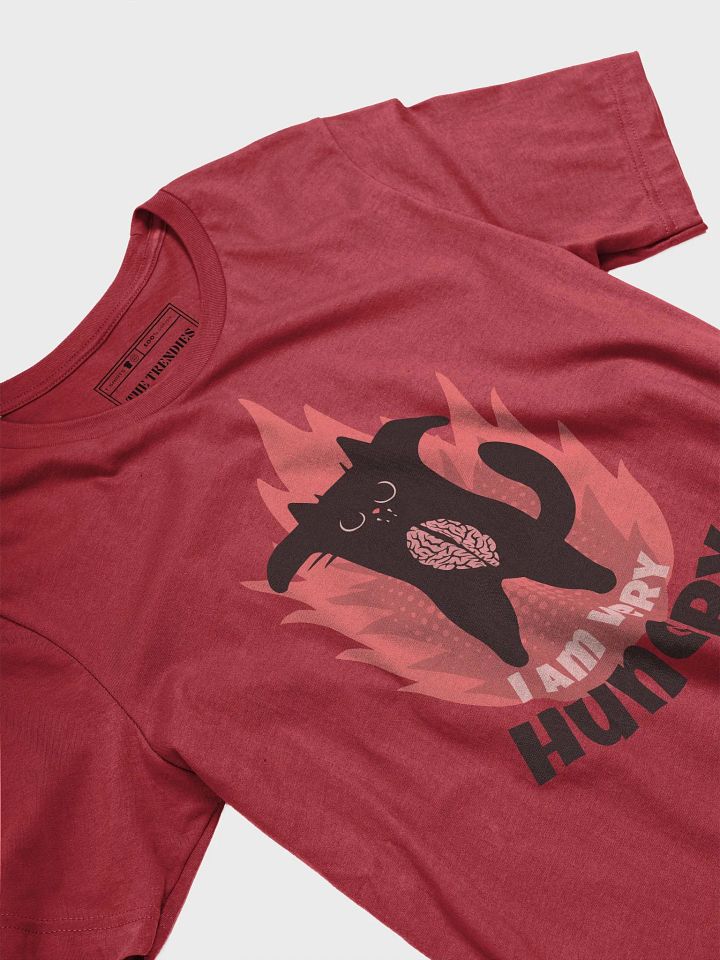 Hungry Mind Cat Graphic Tee product image (2)