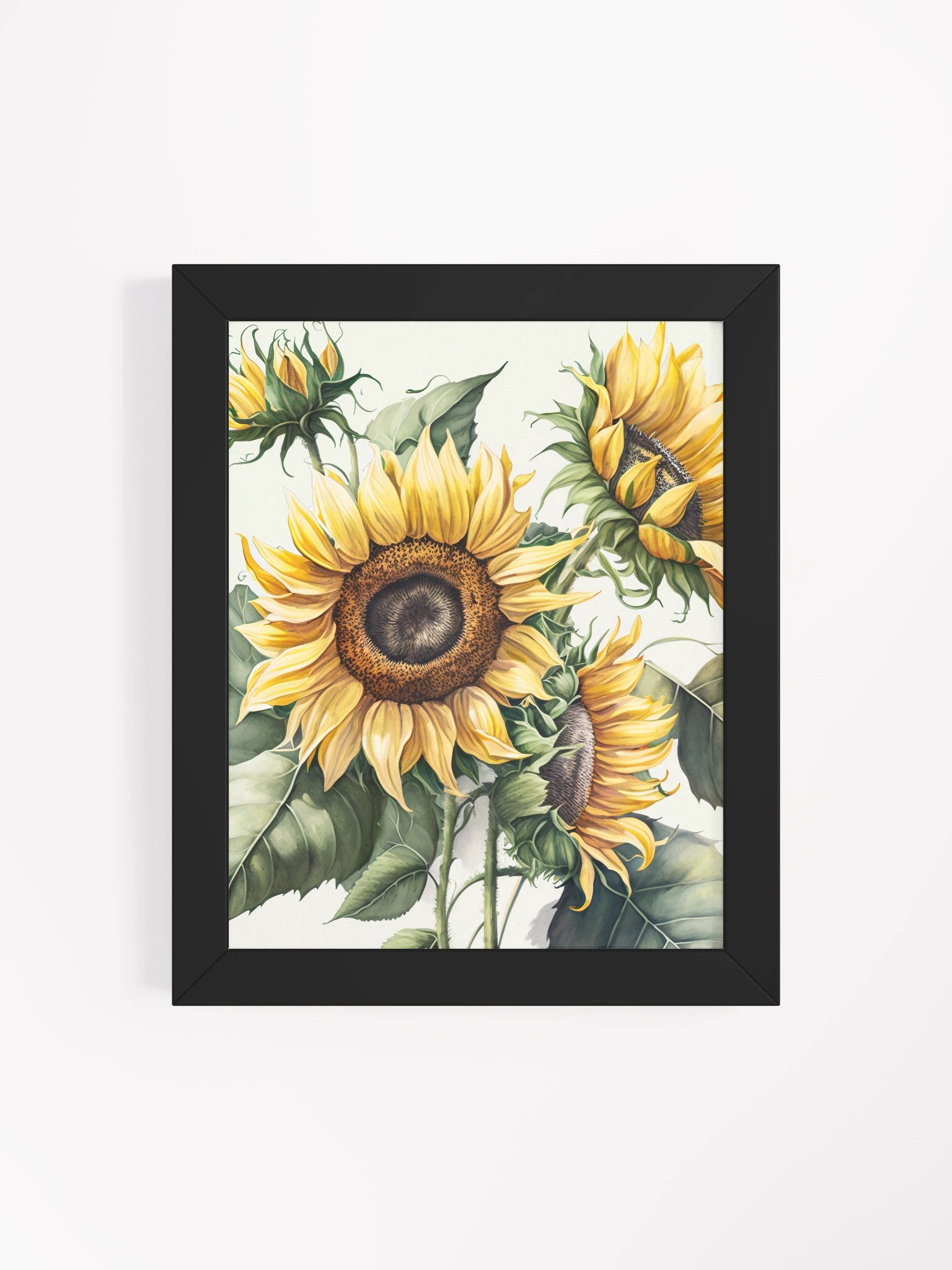 Radiant Sunflowers Framed Matte Poster product image (4)