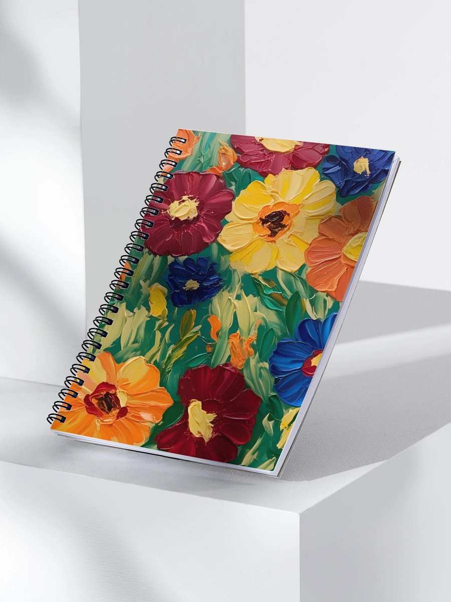 Peggy Spiral Dotted Notebook product image (3)
