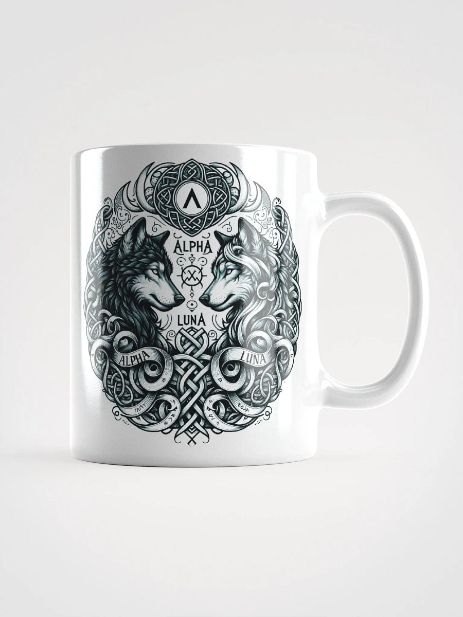 Alpha & Luna Wolf Ceramic Mug product image (2)