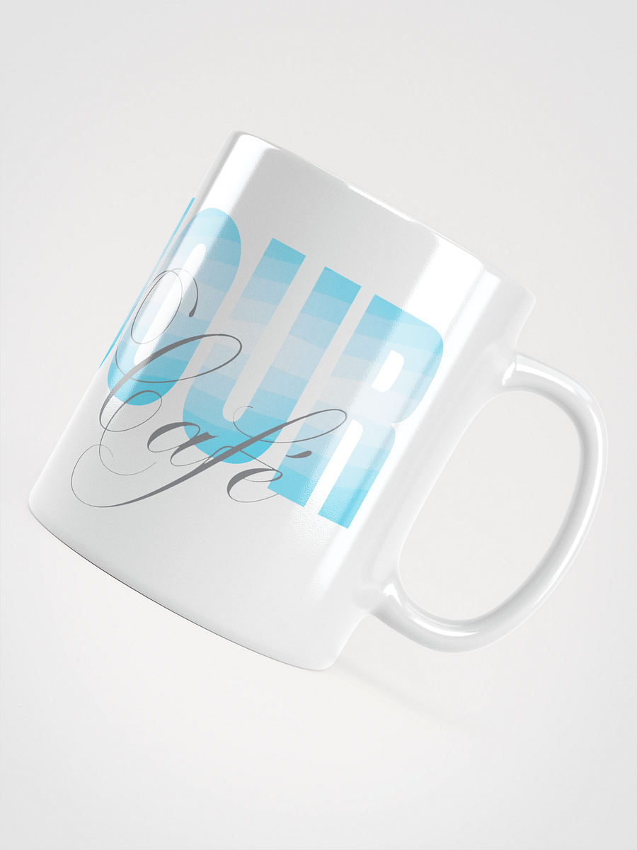 Mug Blanc Bonjour Mon Café - Cadeau Mug Message Positif product image (4)
