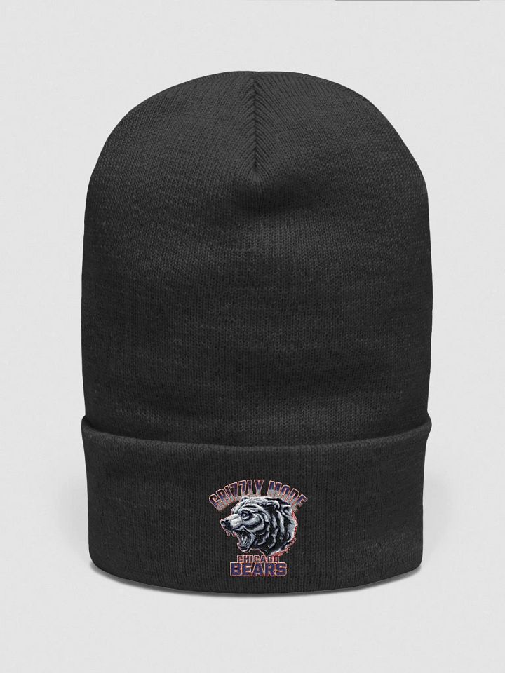 Grizzly Mode" Chicago Bears Embroidered Beanie | NFL Home Locker product image (21)