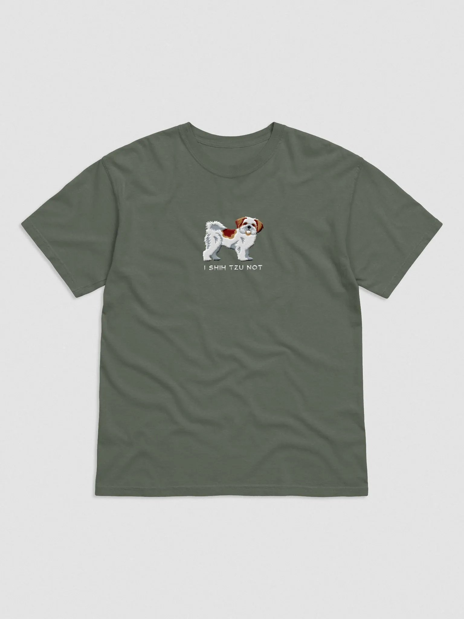 I Shih Tzu Not T-Shirt(Embroidered) of a Shih Tzu product image (4)