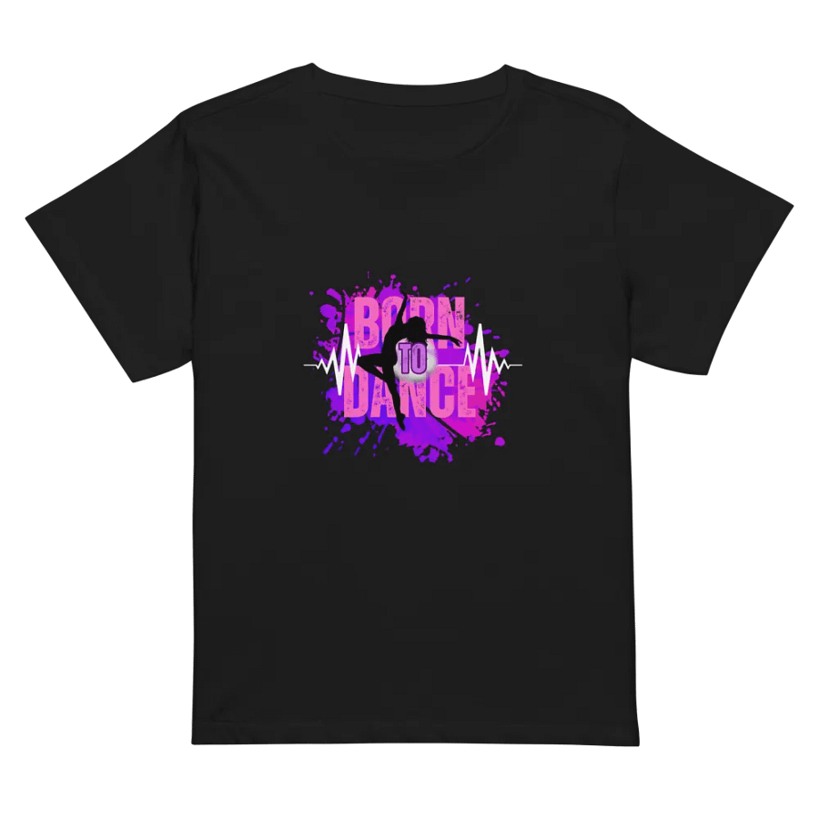Born to Dance Her Silhouette Waisted Tee product image (2)