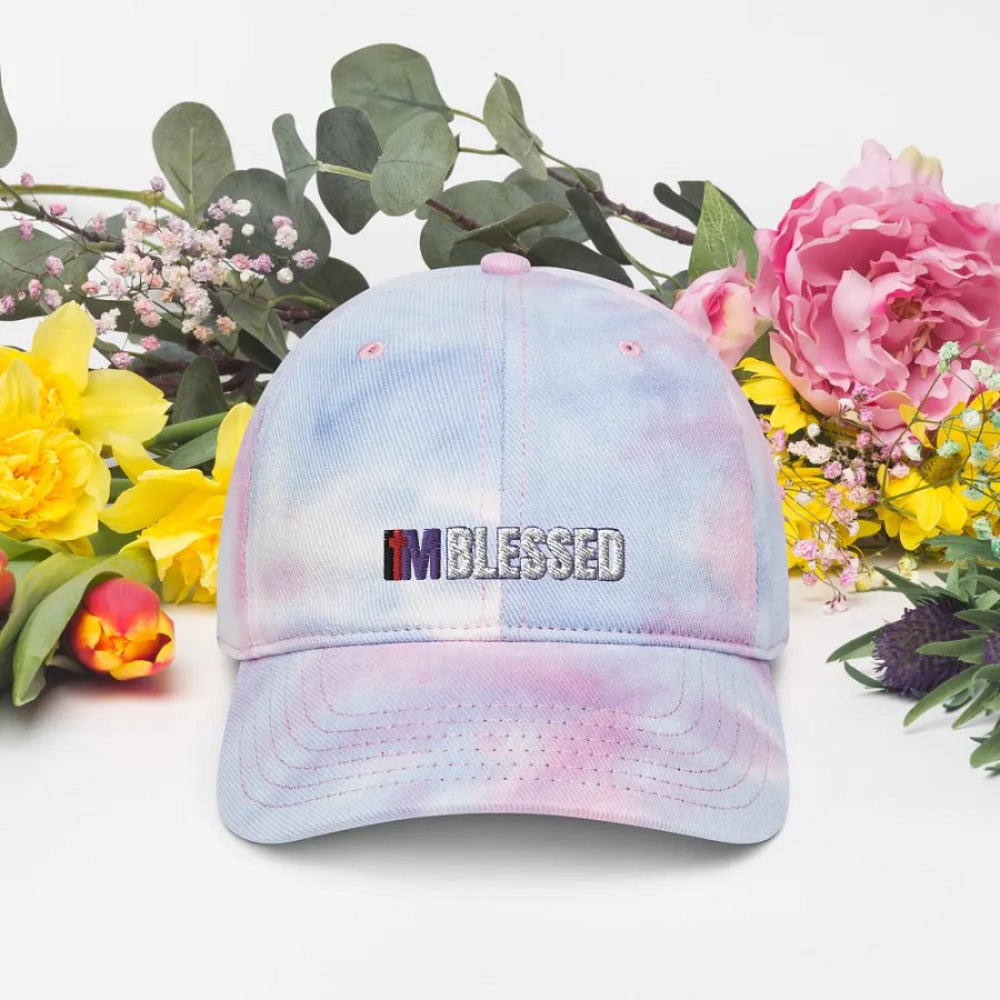I am Blessed Gradient Charm Dad Hat product image (4)