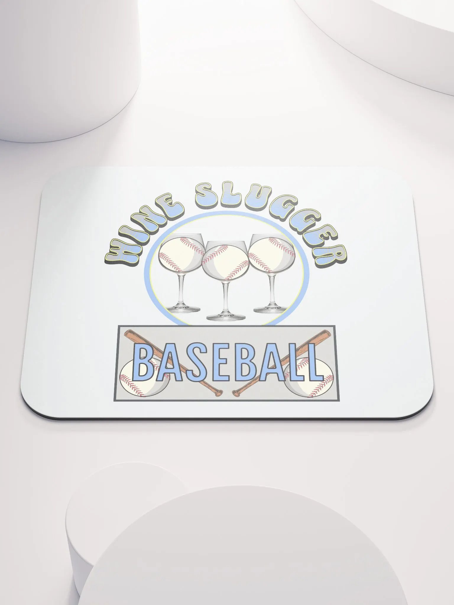 Wine Slugger Baseball Classic Mouse Pad product image (1)