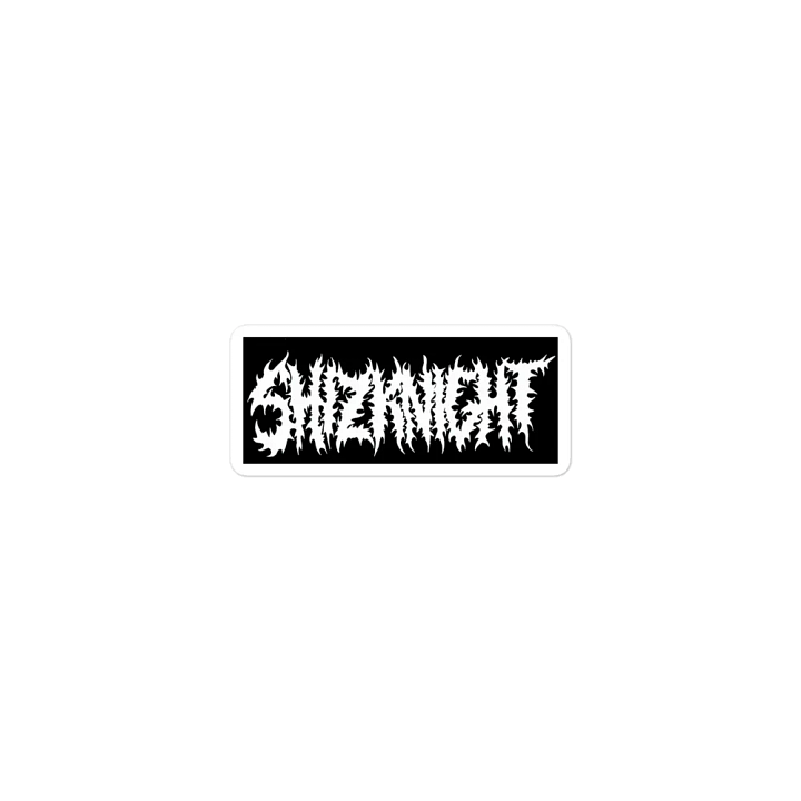 Shizknight Magnet (White Logo) product image (1)