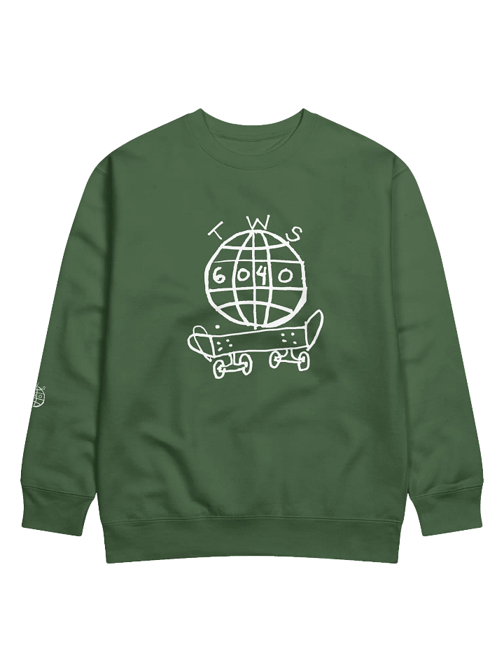TWS x 6040 Skateboards Crew Sweatshirt #2 product image (1)