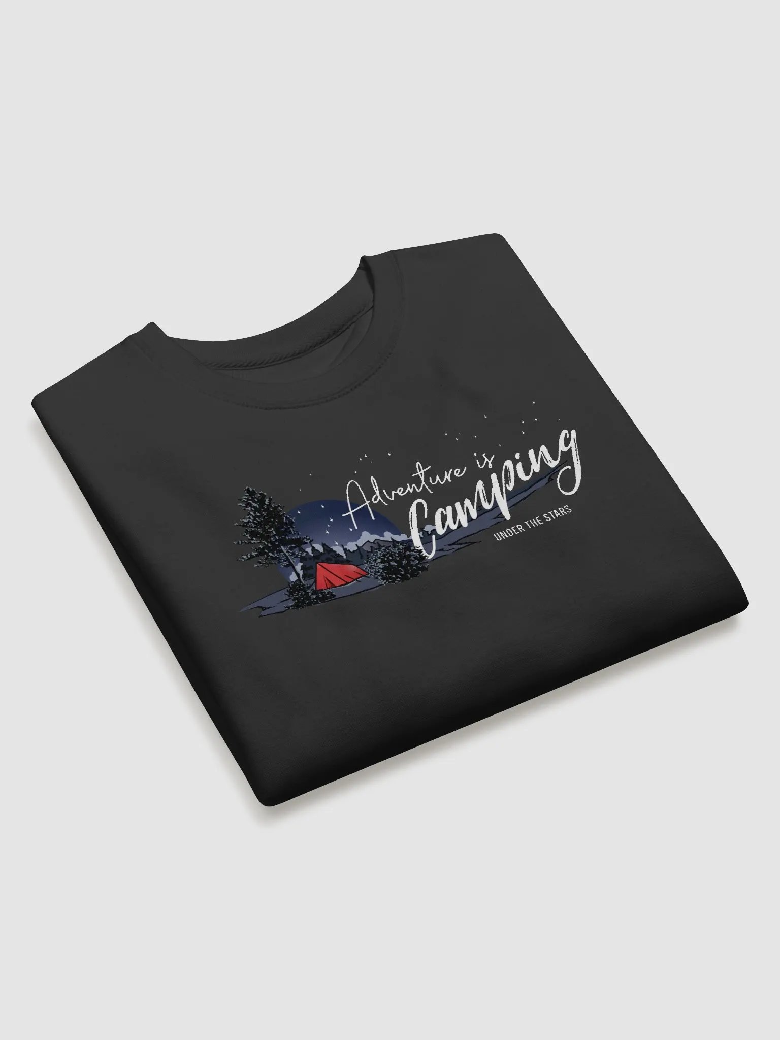 Cotton Heritage Premium Sweatshirt - Adventure is Camping product image (3)