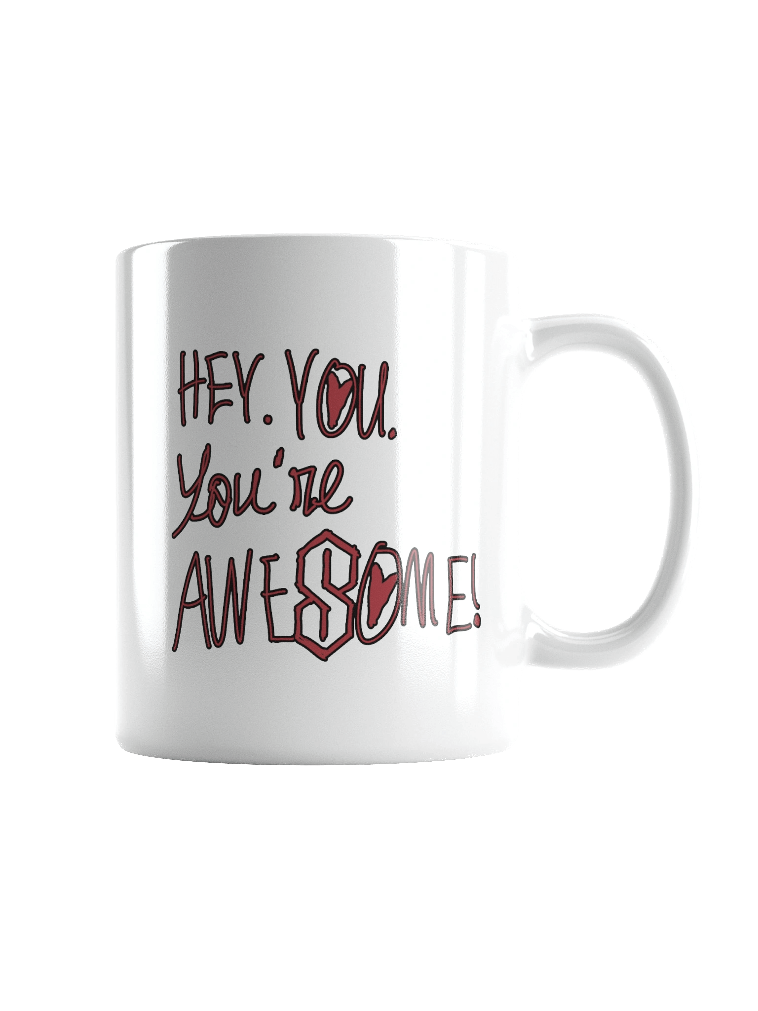 Hey. You. You're Awesome Light Mug product image (2)