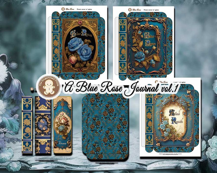A Blue Rose Journal vol.1 The Journal Digital kit product image (7)
