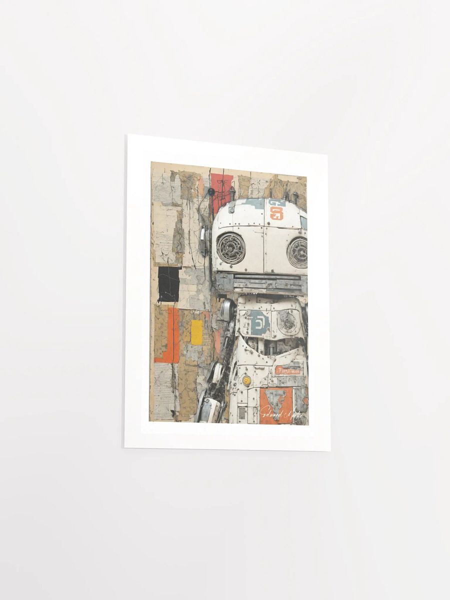 Industrial Robot Retro Poster by Edward Martin product image (25)
