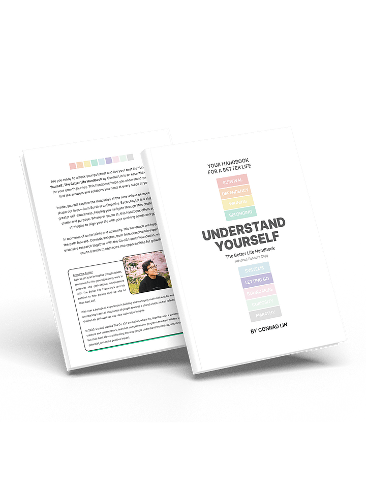 Understand Yourself: The Better Life Handbook (Advance Reader's Copy) product image (2)