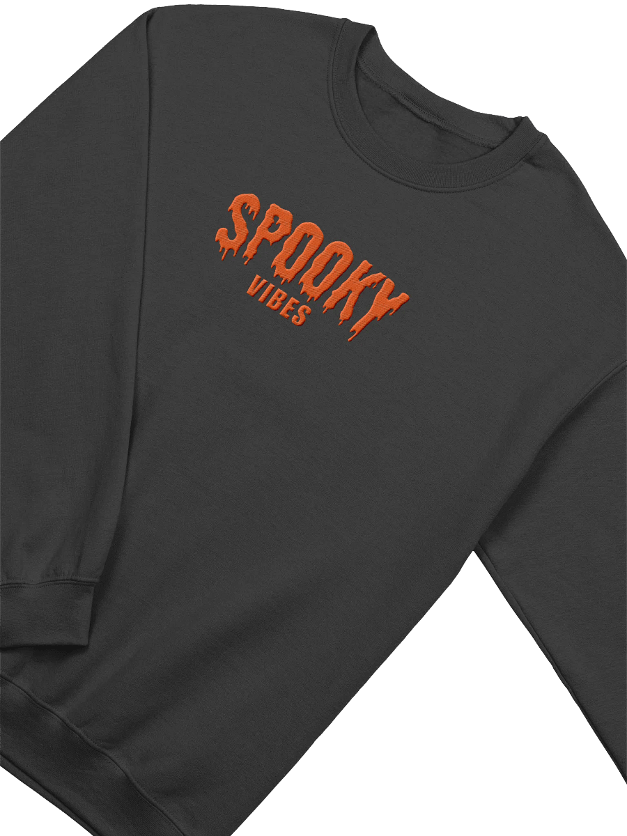 Spooky Vibes Embroidered Crewneck Sweatshirt product image (18)