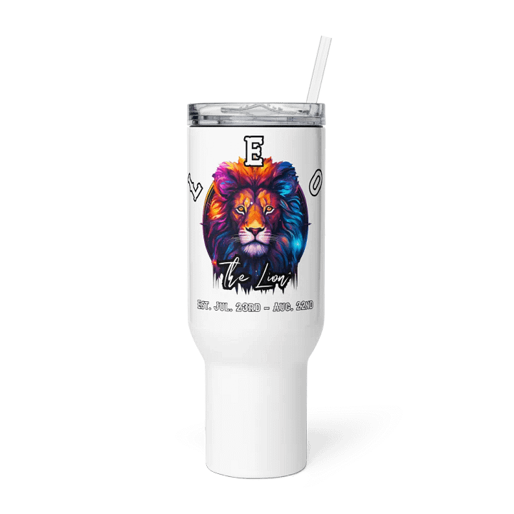 Leo - Zodiac Travel Mug w/ Handle product image (2)