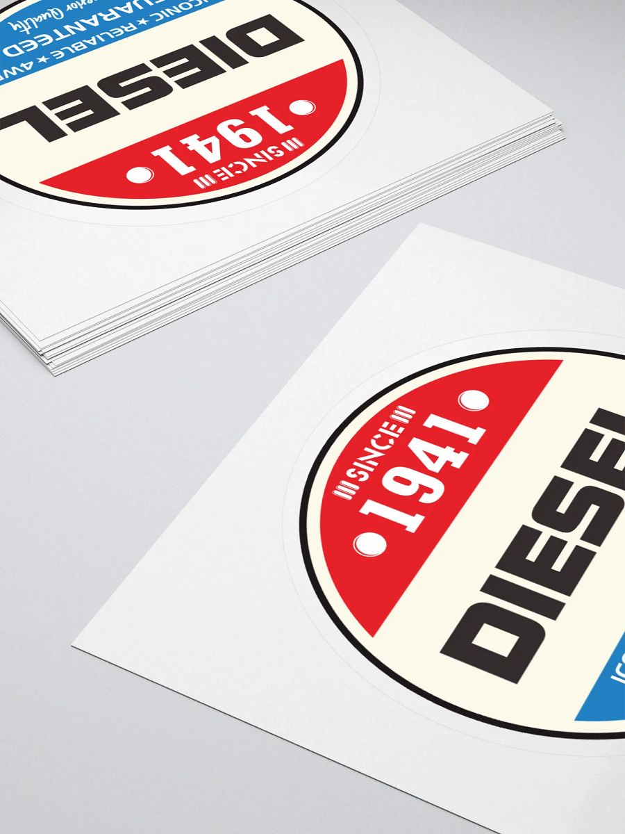 Diesel Since 1941 Emblem Kiss Cut Stickers product image (4)