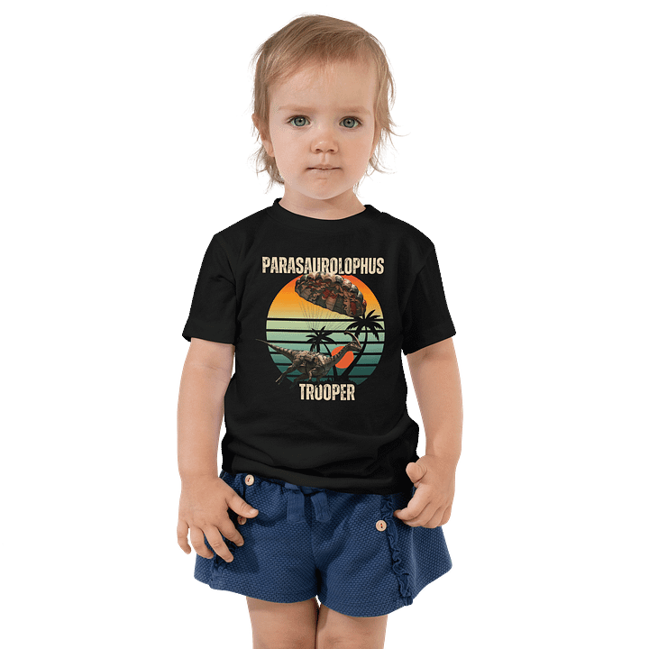 Parasaurolophus Trooper - Dinosaur Paratrooper Shirt product image (1)