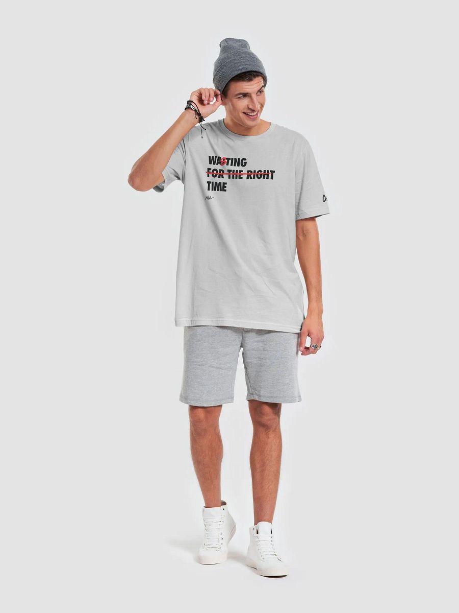 WASTING TIME ASH TEE product image (2)