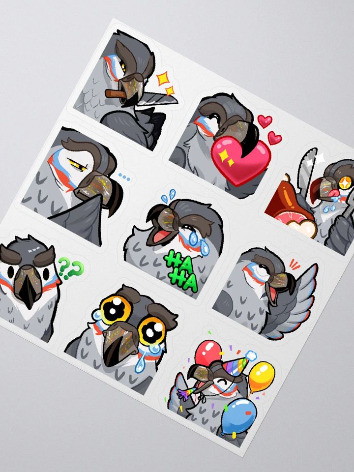 Terry Emoji Stickers (Set A) product image (2)