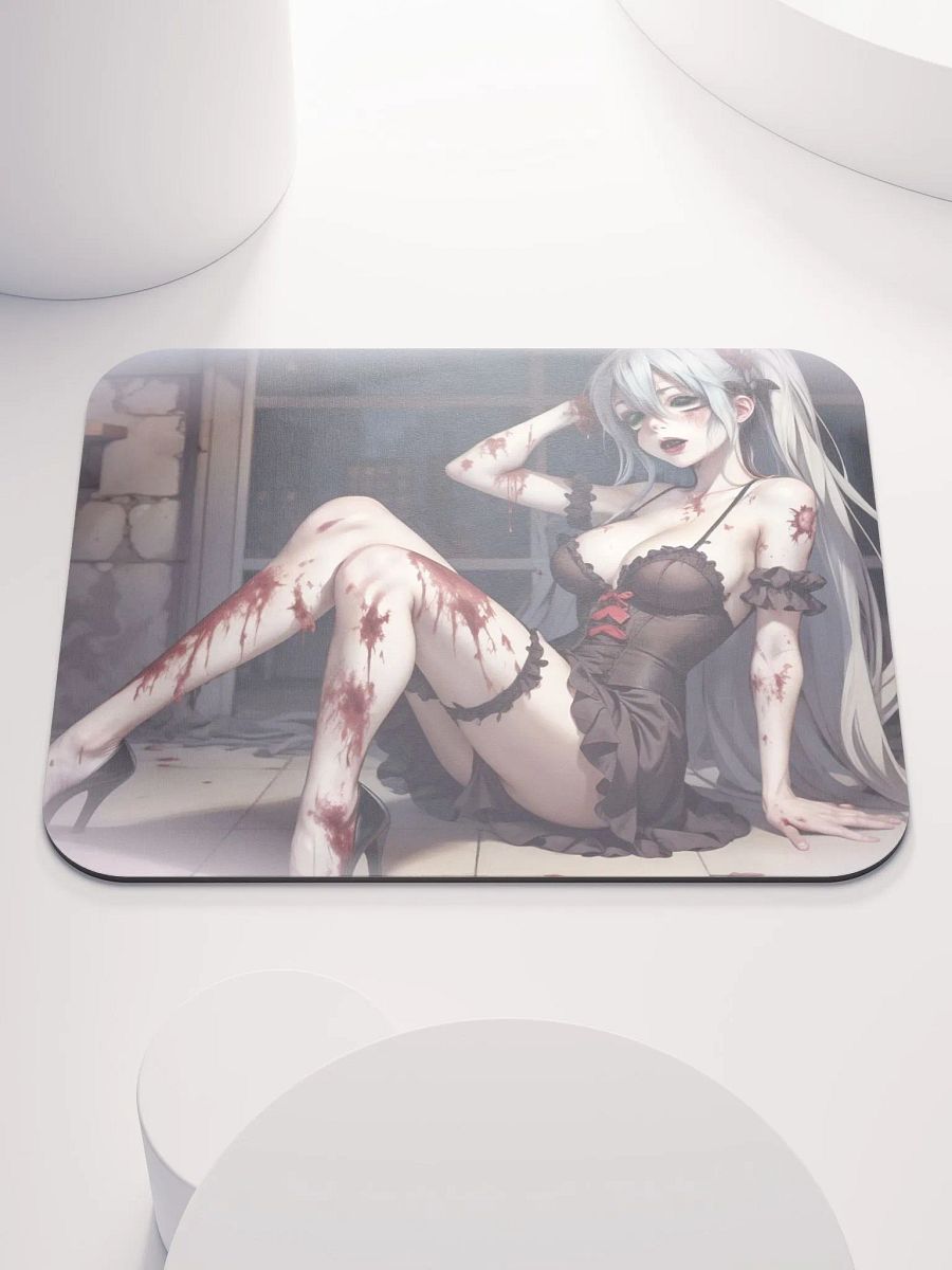 Bloodied Sins - V3 Zombie Pinup Anime Expressions Mouse Pad product image (1)