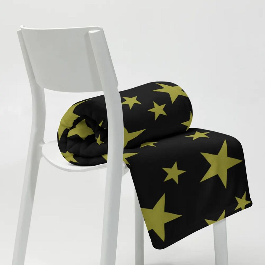 Gold Stars on Black product image (20)