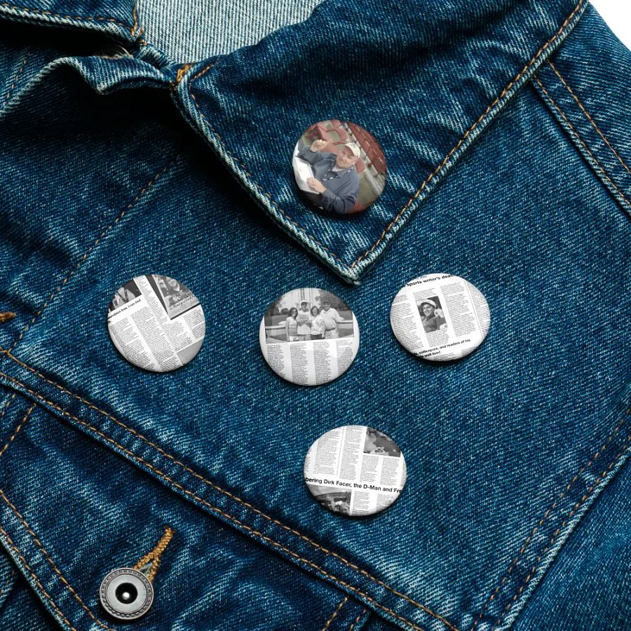 Doit4Dirk Buttons Newspaper Series product image (16)