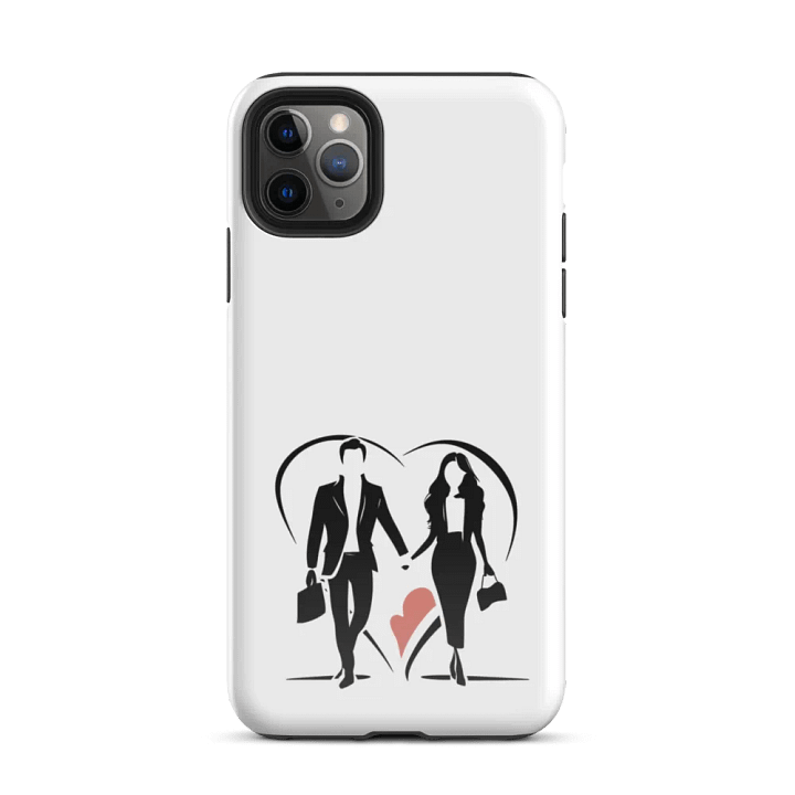 Modern Love Logo Tough Case for Iphone (White) product image (2)
