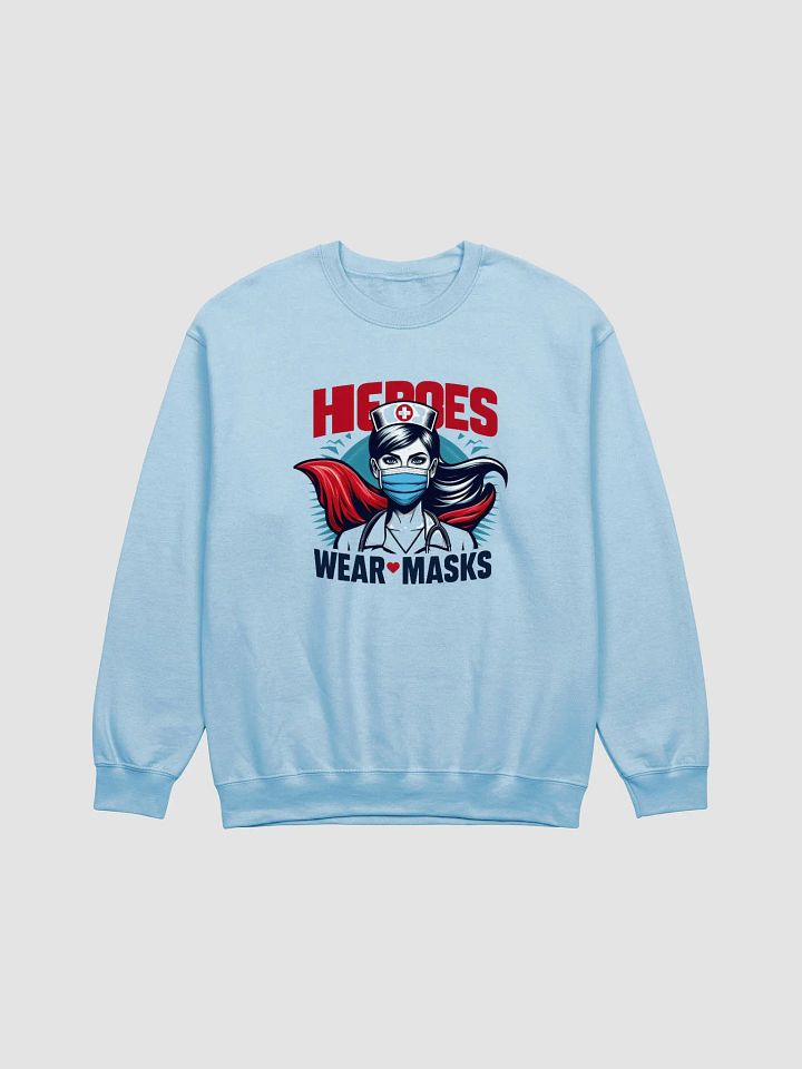 Heroic Nurse - Masked Crusader Sweatshirt product image (1)