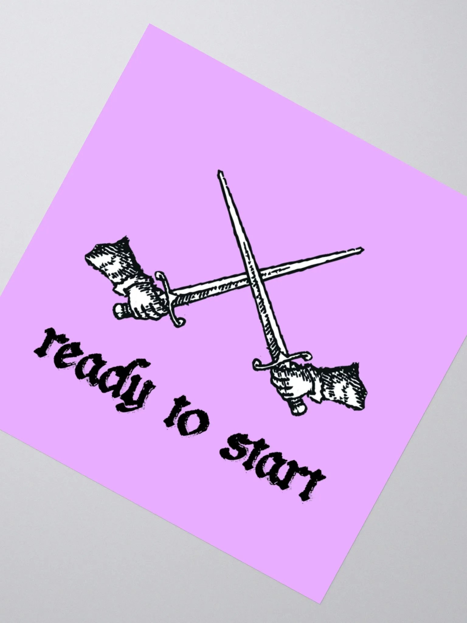 Ready To Start Sticker product image (2)