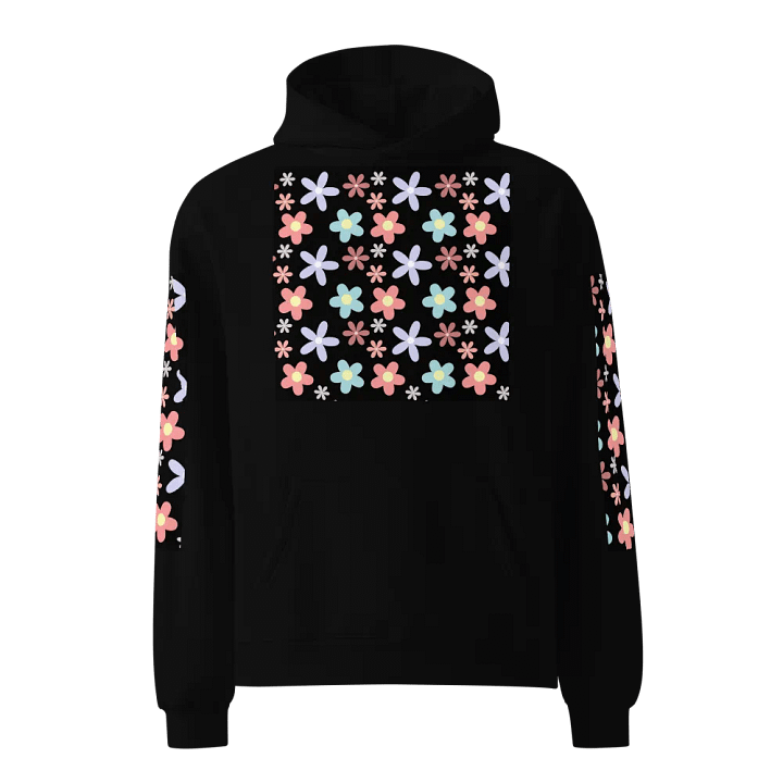 Whimsical Floral Bliss Oversized Hoodie product image (1)