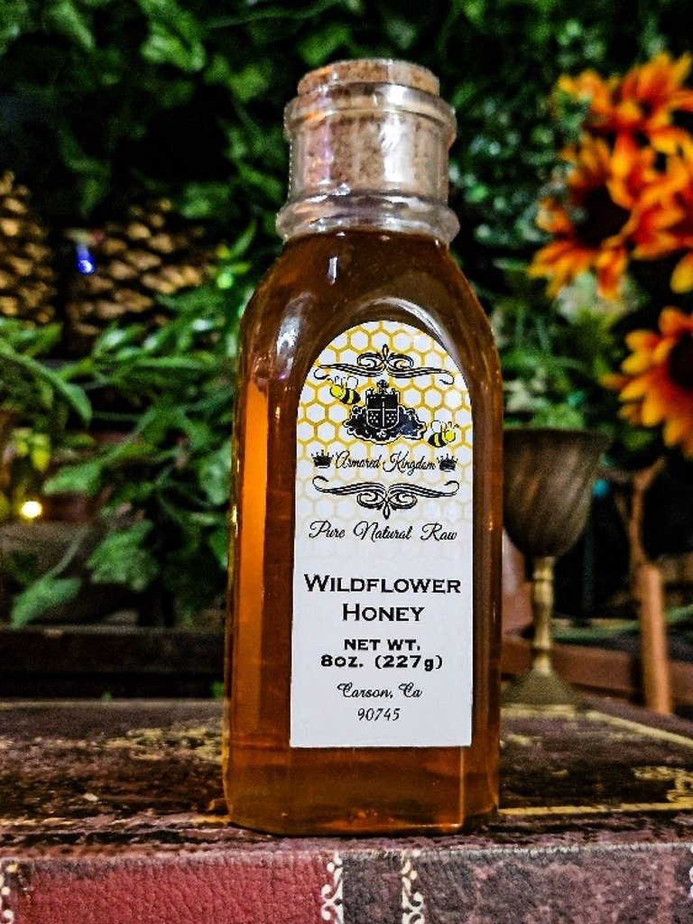 The Armored Kingdom Wildflower Honey Bottle product image (3)