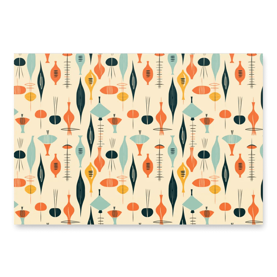 Lava Lamp, Peaches and Cream, Wrapping Paper product image (1)