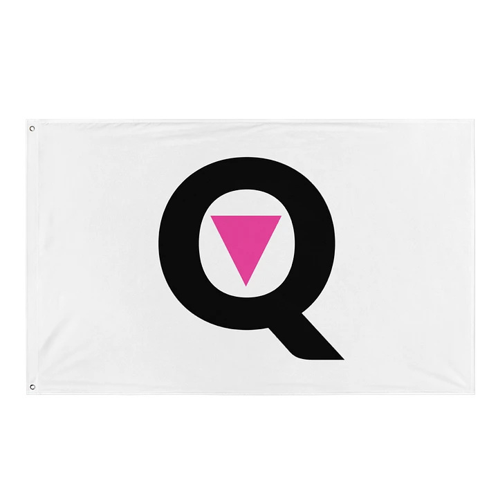 Q (Is For Queer) White Flag product image (1)