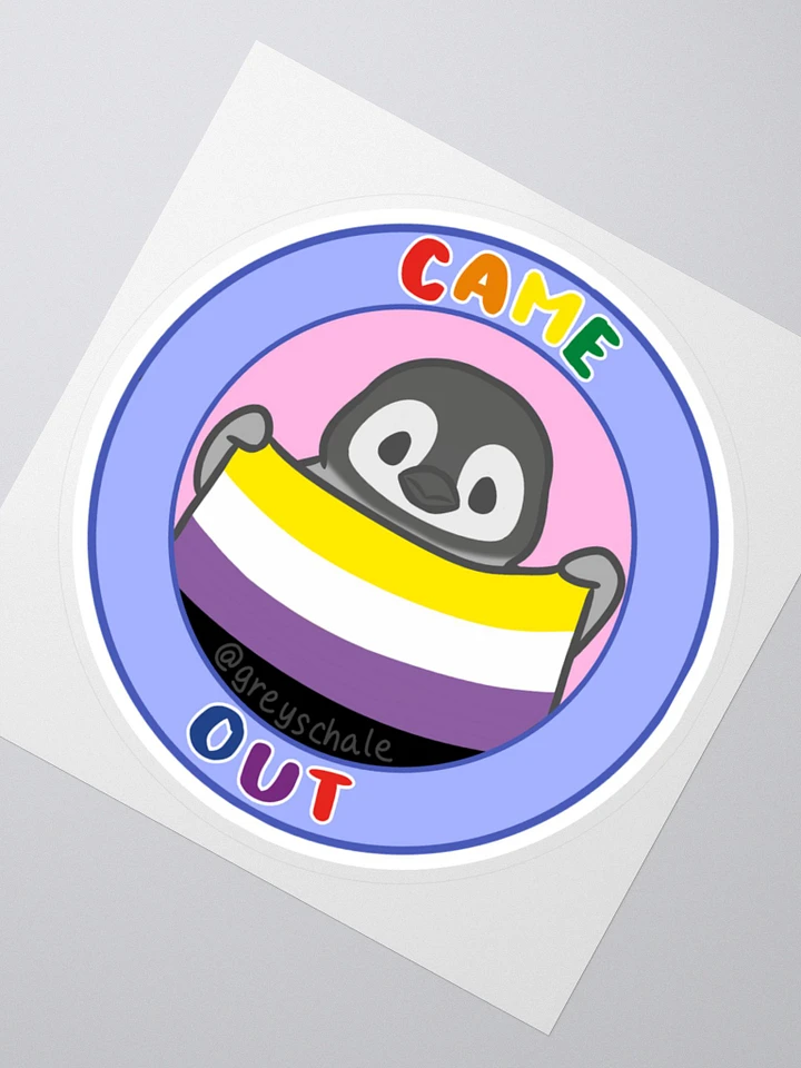 Came Out DTT Sticker product image (2)