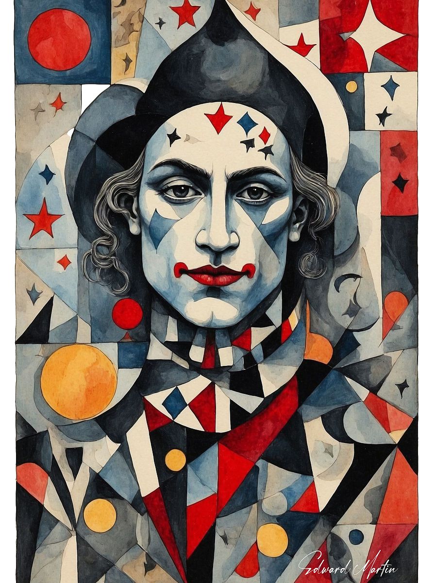 'Jester' by Edward Martin Poster product image (1)