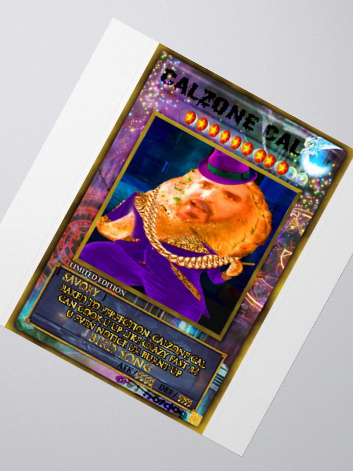 CALZONE CAL Sticker product image (2)