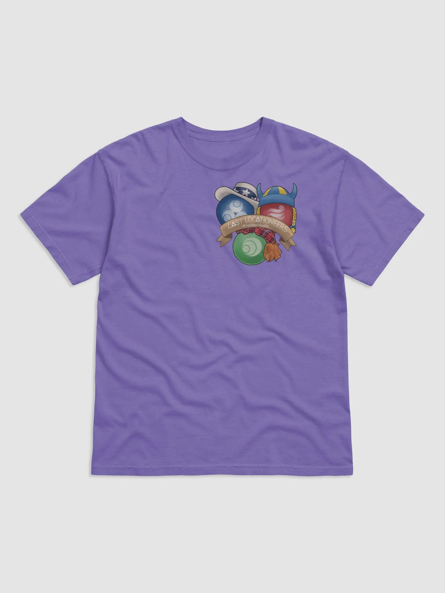 Last Locationeers Violet T-Shirt product image (1)