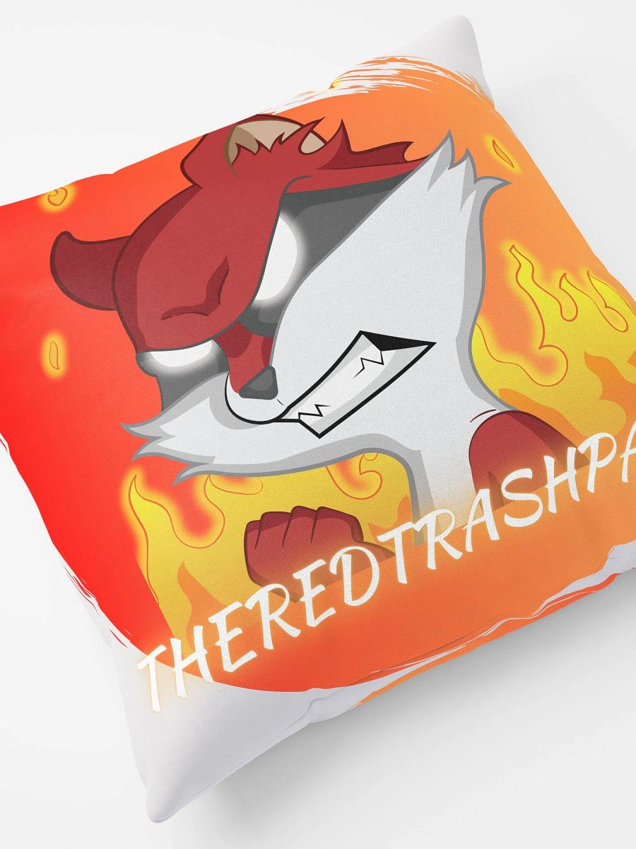 Red Trash Panda Rage Emote Pillow product image (4)