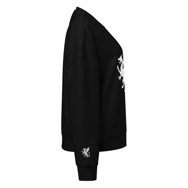 ⚪ 100% Organic Cotton - White Dragon – Lightbringer’s Oath Sweater product image (2)
