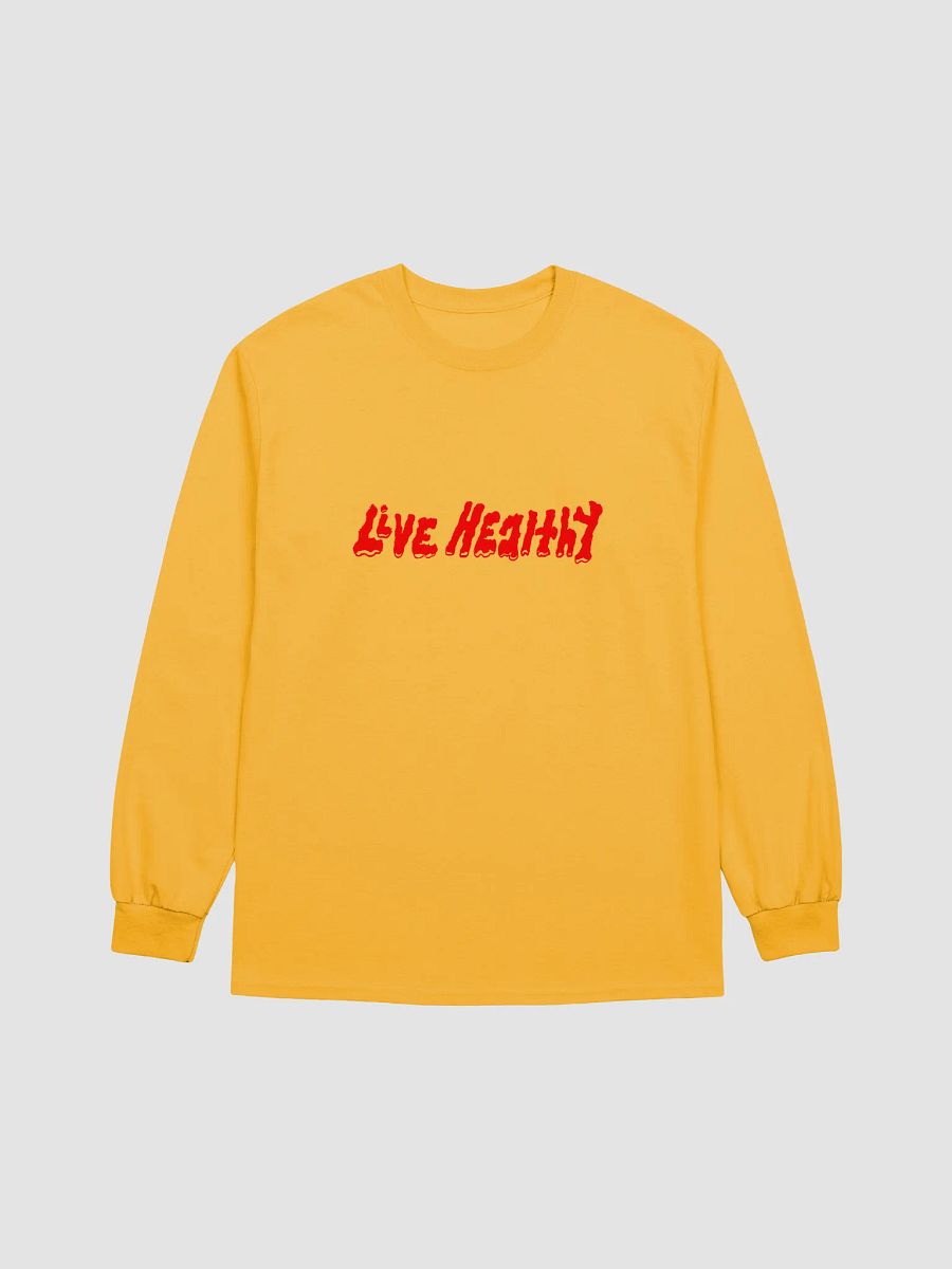 live healthy long sleeve tee product image (1)