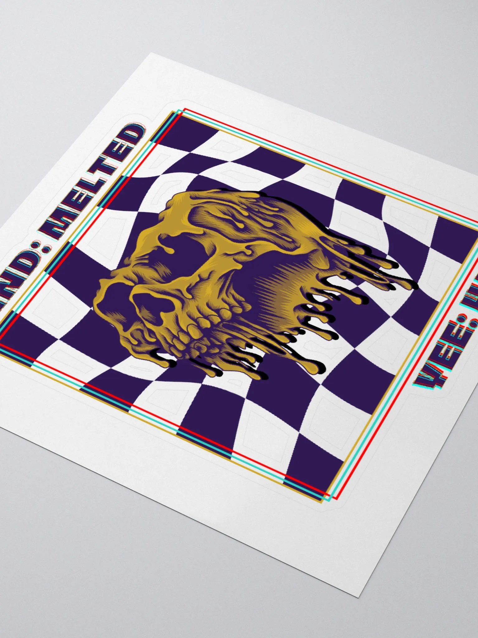 MIND MELT kiss-cut sticker product image (3)