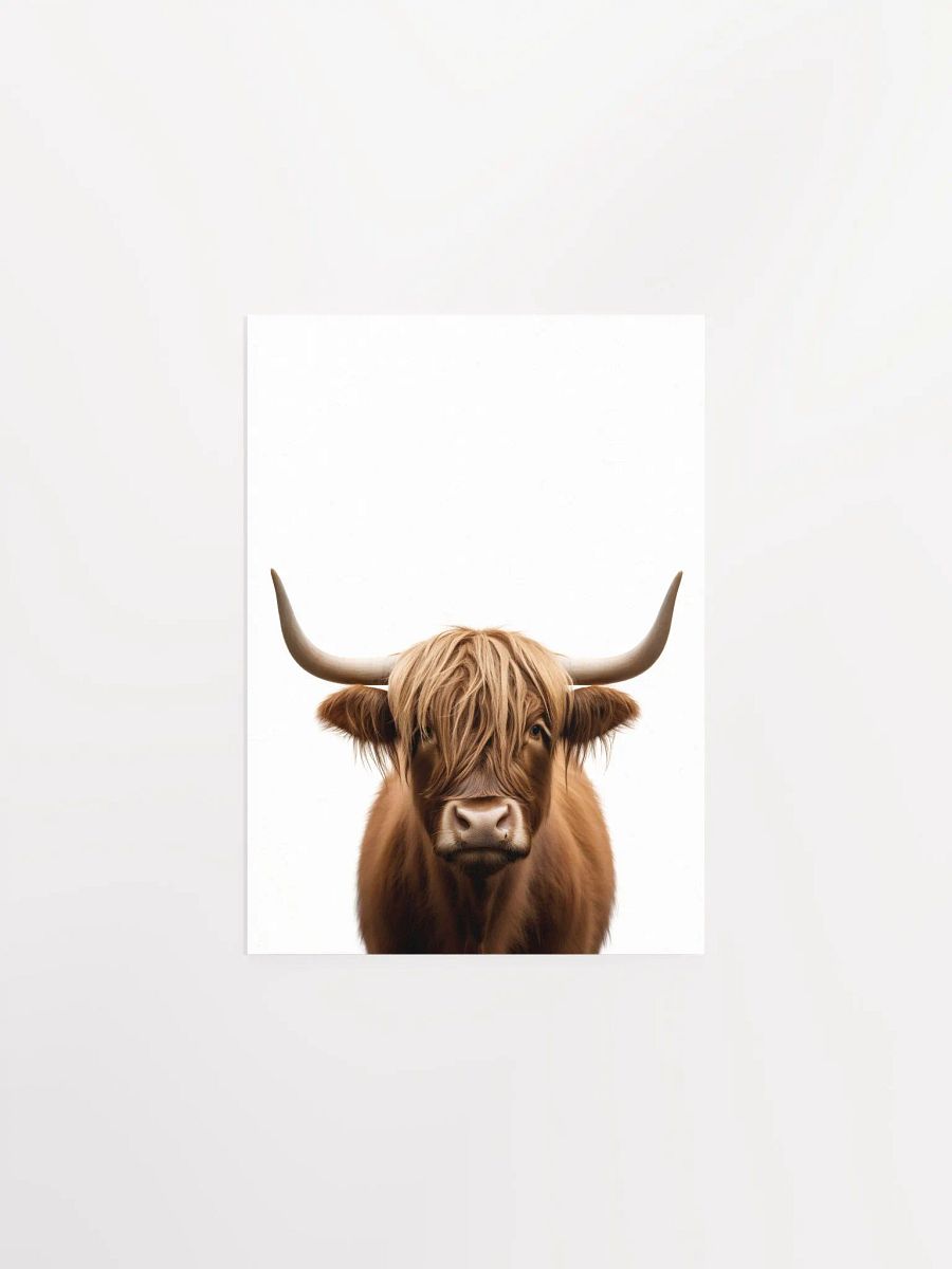 Highland Cow Portrait product image (3)