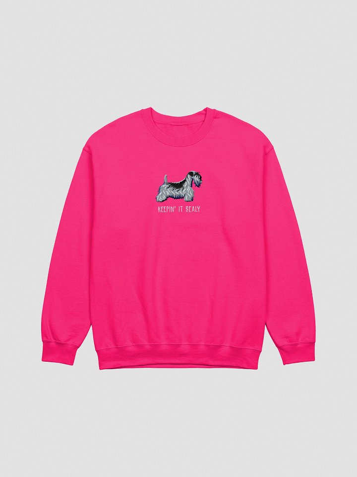 Keepin' It Sealy Sweatshirt (Embroidered) of a Sealyham Terrier(Blue) product image (13)