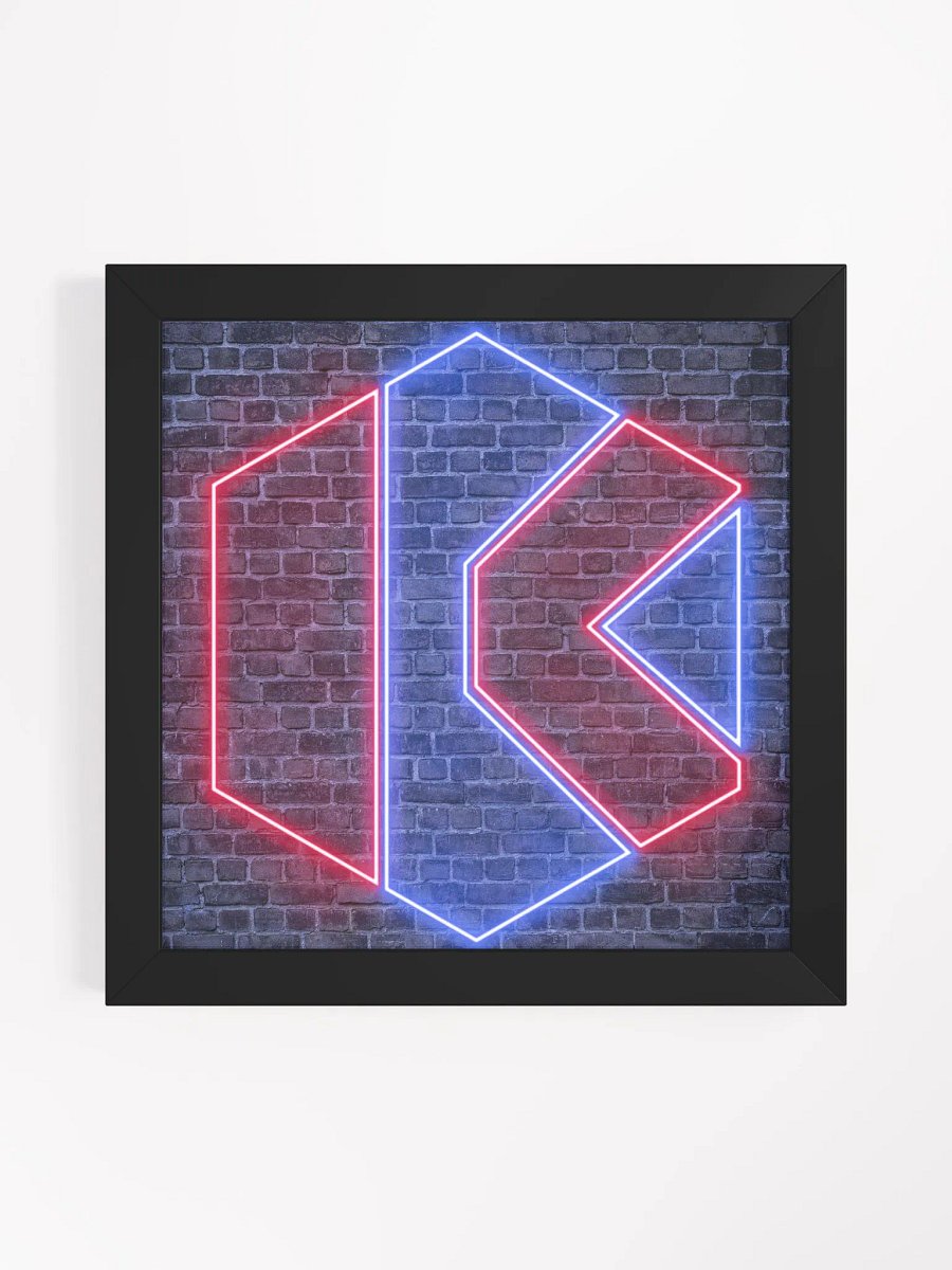The Krimson NEON Poster (Framed) product image (3)