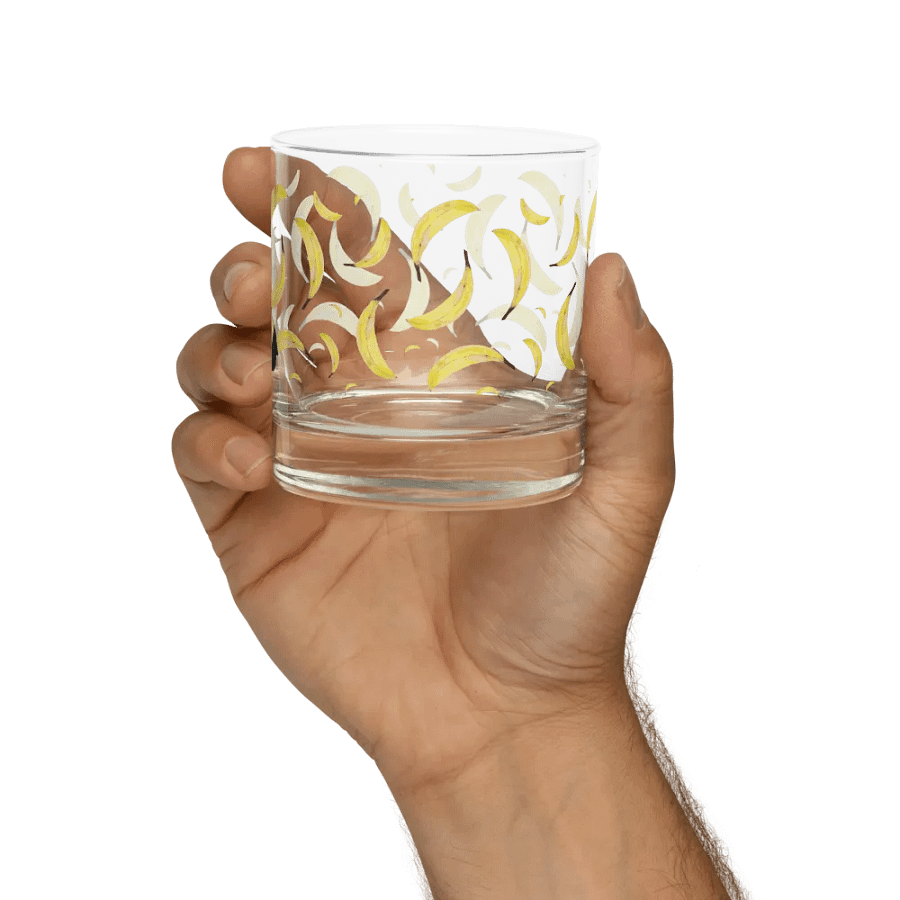 Banana Lady rocks glass product image (12)