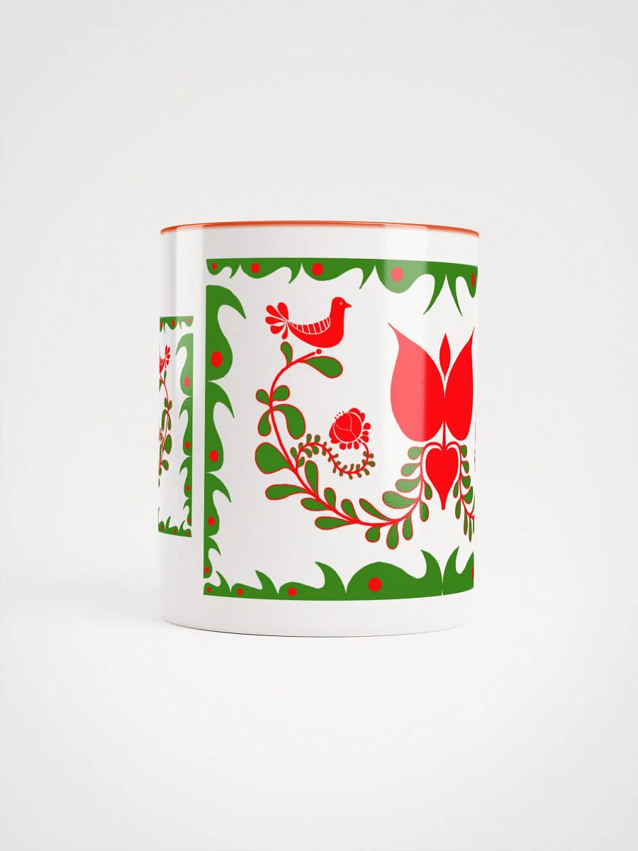 Hungarian Festive Folk Art Ceramic Mug product image (5)